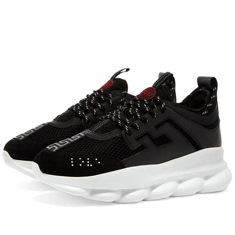 versace sneakers chain reaction black|cheap versace chain reaction sneakers.